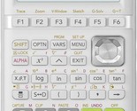 White Graphing Calculator Made By Casio, Model Number Fx-9750Giii-We. - $70.94