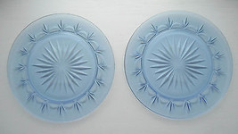 Avon American Blue Classic Collection by Fostoria Pair of 10&quot; Dinner Plates NEW - £31.96 GBP