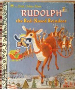 A Little Golden Book Rudolph The Red-nosed Reindeer 1976 - £3.85 GBP