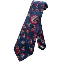 Men's Slices of Pizza Pie Pizzeria Culinary Shop Restaurant Chef Necktie... - $14.80