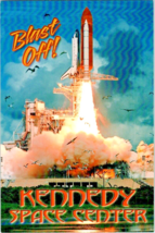 Postcard Florida Kennedy Space Shuttle Endeavor Launch Pad 39B NASA Phot... - £4.68 GBP
