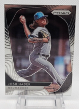 ⚾Josh Hader 2020 Panini Prizm Milwaukee Brewers San Diego Padres Baseball Card⚾ - $1.75