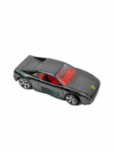 Hot Wheels Ferrari 348 Black Diecast Toy Car 1990 Vintage - $9.95