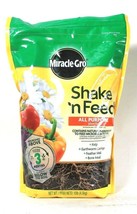 1 Miracle Gro Shake N Feed All Purpose Natural Ingredients 3 Months Plant Food - £28.98 GBP