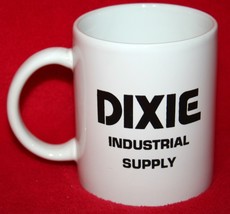 Vintage DIXIE INDUSTRIAL SUPPLY Greenville SC COFFEE MUG CUP - $12.86