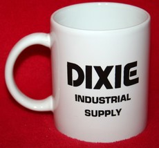 Vintage DIXIE INDUSTRIAL SUPPLY Greenville SC COFFEE MUG CUP - £10.16 GBP