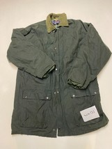 KRAWEHL Vintage Used Wax Jacket in Green 2XL Armpit/armpit 25&quot; (wx131) - $23.17