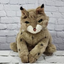 Folkmanis Bobcat Plush Full Body Hand Puppet Realistic Wildlife Big Cat  - $24.74