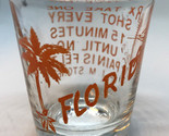 FLORIDA RX for Pain by Dr. I&#39;m Stoned Shot Glass Bar Shooter Souvenir - £4.71 GBP