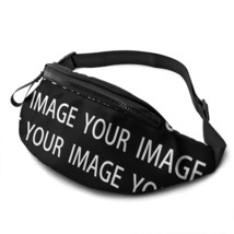 Your Image Custom Made Waist Bag Custom Design Your Own Waist Pack Customized Po - £58.74 GBP