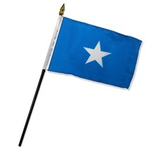 RFCO Somalia 4&quot;x6&quot; Desk Stick Flag (No Base) (12) - $53.68 MXN+