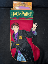 Harry Potter Christmas Stocking-Ron Weasley Felt 15” X 6” Wide 2001 Warner Bros. - £17.58 GBP