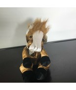KellyToy Horse Pony brown Soft 10 inch tall Plush stuffed animal. Nice! - $12.87