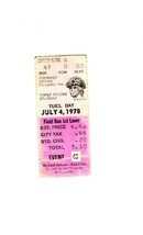 July 4 1978 Montreal Expos @ Pittsburgh Pirates Ticket Willie Stargell HR - £23.35 GBP