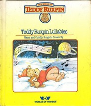 VINTAGE 1985 World of Teddy Ruxpin Lullabies Hardcover Book - £11.66 GBP