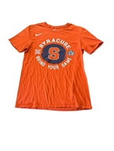 Nike Syracuse Orange Short Sleeve T-Shirt Size Small College Basketball Football - £9.87 GBP