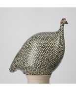 Les Ceramiques de Lussan Medium Ceramic Guinea Fowl - White Spotted Duck... - €189,87 EUR