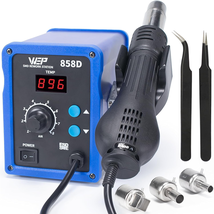 Soldering Station with Temperature Control, Adjustable Air Volume, Digit... - £68.96 GBP