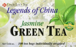 Uncle Lees Tea Legends of China Jasmine Green Tea 5.64 oz - £11.96 GBP