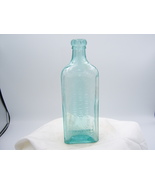 PA2 - 1900&#39;s Dr Kilmer&#39;s Swamp Root Remedy Binghamton NY AQUA 7&quot; Medicin... - $8.00