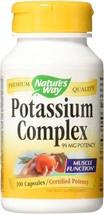 Nature&#39;s Way Potassium Complex, 100 Caps - £19.97 GBP