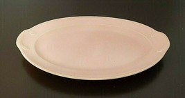 Vintage Lu-Ray Pastels Pink T.S.&amp;T. USA Serving Platter (No Marking) - £11.89 GBP