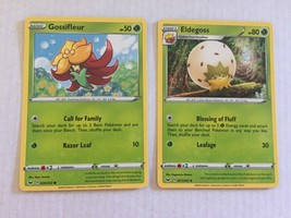 2020 Pokemon Cards Gossifleur 020/202 &amp; Eldegoss 021/202 - $2.66