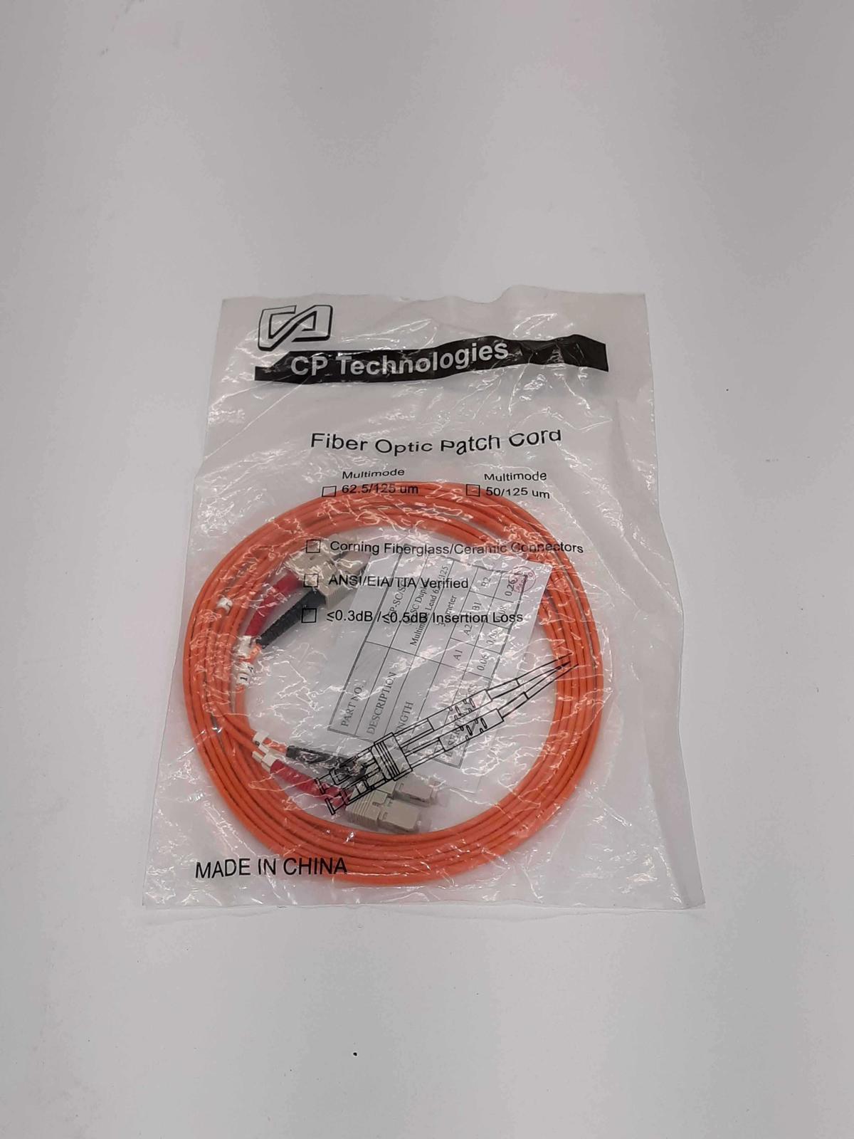 CP Technologies CP-SCSC3 Fiber Patch Cord  3M  - $9.95