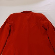 Harve Benard Sport Women’s Orange Wool/Cashmere Blend Jacket Coat Size 6 image 10