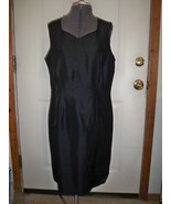 WORTHINGTON BLACK SILK EVENING DRESS WOMENS LADIES SIZE 12 NEW - $41.01 CAD