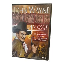 John Wayne 4 movie DVD Dawn Rider Blue Steel Lucky Texan Man from Utah classics - $5.99