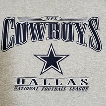 Vintage 1998 Lee Sport Nutmeg NFL Dallas Cowboys Graphic Print T-Shirt Men's M - £25.92 GBP