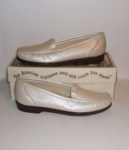 Sas Tripad Comfort Womens Simplify Pearl Leather Casual Loafers 7.5 N Narrow New - £19.95 GBP