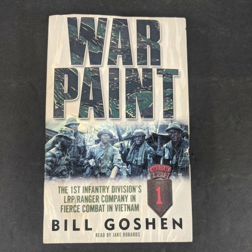 War Paint Abridged Audiobook by Bill Goshen on Cassette Tape Novel 1st I... - $13.80