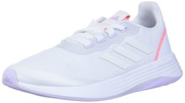 adidas Women&#39;s QT Racer Sport Running Shoe  GW4842 White/Purple Tint/Sol... - $35.97