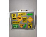 Vintage 1972 Highway Signs Metal Lunchbox Ohio Art No Thermos  SEE PICS ... - €25,83 EUR