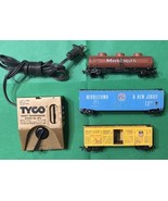 HO Scale Train Lot:  Tyco Transformer 895 + 3 Train Cars - See Pics - $47.06 CAD