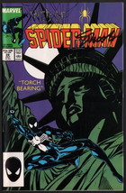 Web of Spider-Man #28 SIGNED Jim Shooter / Marvel Comics / Bob Layton Story - $29.69