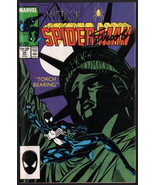 Web of Spider-Man #28 SIGNED Jim Shooter / Marvel Comics / Bob Layton Story - $29.69