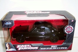 FAST &amp; FURIOUS BRIAN&#39;S NISSAN SKYLINE 2000 GT-R (KPGC10) 1:32 SCALE DIEC... - £9.73 GBP