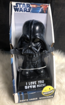 Funko Star Wars DARTH VADER &quot;I Love You SITH Much!&quot; Wacky Wobblers Bobbl... - £18.51 GBP