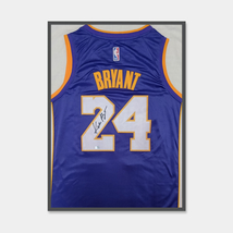 Kobe Bryant Hand Signed And Framed Los Angeles Lakers Nike Jersey COA - £626.52 GBP