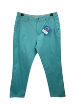 Ojai Cropped Pants Womens 14 NEW Blue Cropped - $19.80