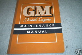 1953 1954 1955 GMC Diesel Engine Truck Service Shop Repair Manual OEM NICE COND - £32.37 GBP