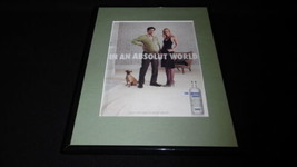 2007 Absolut Vodka Framed 11x14 ORIGINAL Vintage Advertisement - $34.64