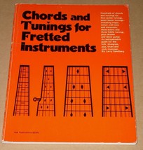 Chords And Tunings For Fretted Instruments Guitar Book 1977 Larry Sandberg - £27.40 GBP