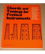 Chords And Tunings For Fretted Instruments Guitar Book 1977 Larry Sandberg - $638.64 MXN