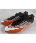 New Nike Vapor Speed 2 Low TD Football Cleats Sz 16 Black Orange 846805-806 - $33.23