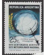 1972 ARGENTINA Stamp - Sounding Balloon Meteorological Service 25c, SC#9... - £0.77 GBP