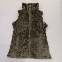 Columbia AL2764 Women's Green Corduroy Full Zip Sleeveless Vest Size Small image 14